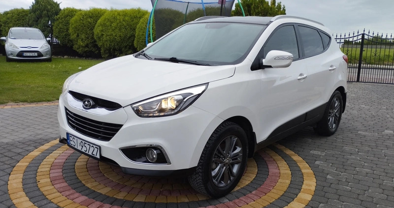 Hyundai ix35 cena 43900 przebieg: 146734, rok produkcji 2014 z Węgrów małe 191